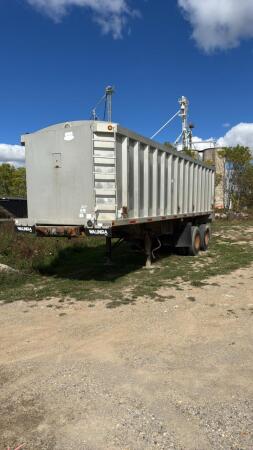 1997 WALINGA 28FT TANDEM ALUMUNUM DUMP TRAILER