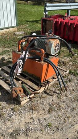 HYDRAULIC POWER PACK WITH 10HP ELECTRIC MOTOR