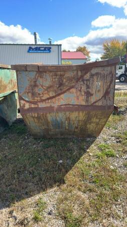 STEEL 12 YARD LUGGER BIN