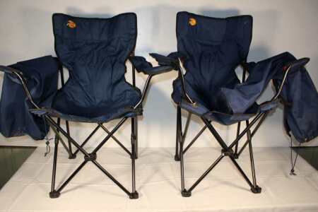 2 Folding Outdoor Chairs in Carry Cases