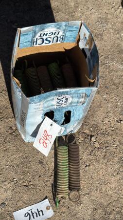 APPROX. 24 JOHN DEERE DOWN PRESSURE SPRINGS