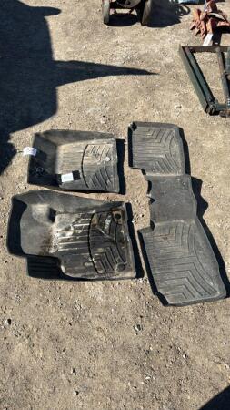 SET OF WEATHERTEC FLOOR MATS