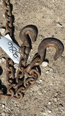 17FT CHAIN WITH SLIP AND GRAB HOOK