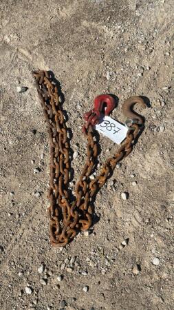 6FT CHAIN WITH SLIP & GRAB HOOK