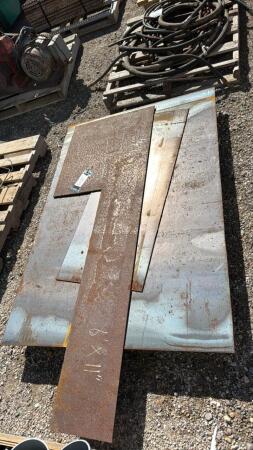 (4) PCS OF SHEET STEEL