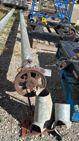 4IN X 15FT GRAIN AUGER - NO MOTOR
