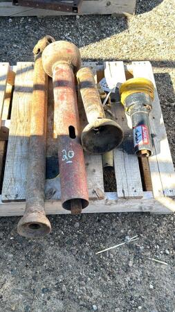 (4) ASSORTED PTO SHAFTS