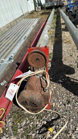 A&L 4IN X 15FT GRAIN AUGER W/ 1/3HP MOTOR