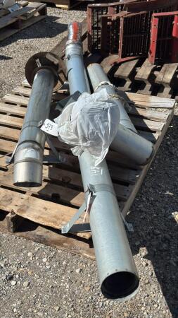 QUANTITY OF 4IN DOUBLE WALLED STOVE PIPE