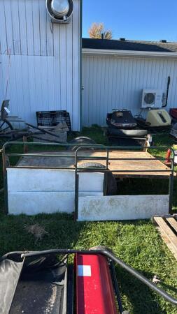 (2) STEEL GATES
