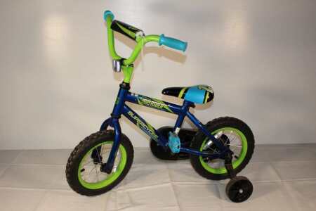 Child's Bike With Training Wheels