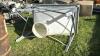 POLY FEED BIN ON GALVANIZED STAND - 3