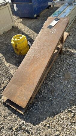 PAIR OF STEEL 49IN LONG RAMPS