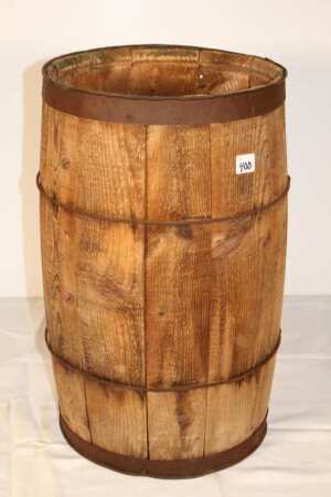 Wooden Nail Keg, 18" Tall