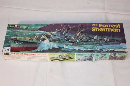 Revell U.S. Navy Destroyer Model Kit. Hull 15 3/4"