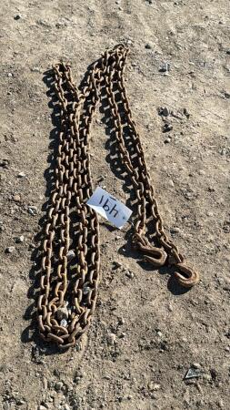 21FT CHAIN W/2 GRAB HOOKS