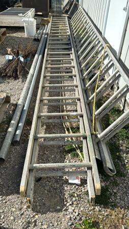 38FT LONG ALUMINUM HEAVY DUTY EXTENSION LADDER
