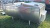 STAINLESS 500GAL MILK TANK - 4