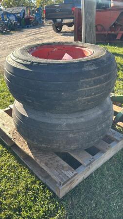 PAIR OF GOODYEAR IMPLEMENT 11L-15 TIRES