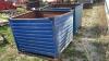 (2) 2 TON METAL STACKING BINS - 4