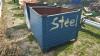 (2) 2 TON METAL STACKING BINS - 7