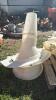 (4) FIBREGLASS CHUTE FUNNELS - 2