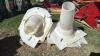 (4) FIBREGLASS CHUTE FUNNELS - 4
