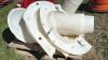 (4) FIBREGLASS CHUTE FUNNELS - 6
