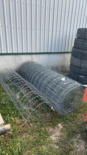 ROLLS OF 6FT HIGH WOVEN FENCE WIRE
