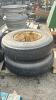 PAIR OF KUMH 8.25R 15TR TIRES & RIMS