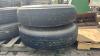 PAIR OF KUMH 8.25R 15TR TIRES & RIMS - 2