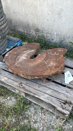HOLLAND 5TH WHEEL TRUCK PLATE