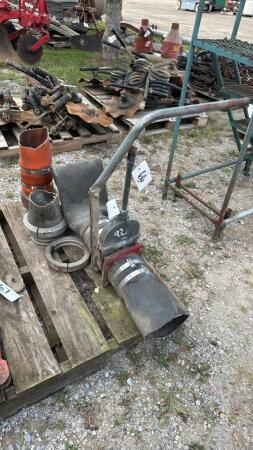 6IN MANURE VALVE & HOSE CUPLERS