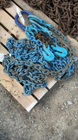 20FT TWO LEG 3/8IN CHAIN SLING