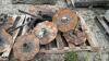 (3) SKIDS OF ASSORTED WAVEY COULTERS - 6