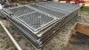 (16) CHAIN LINK FENCE PANELS - 5