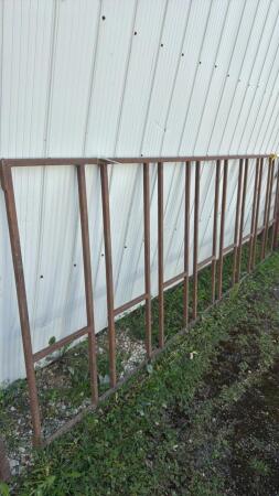 STEEL TUBULAR 12FT X 47IN HIGH GATE