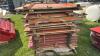 APPROX. 20 WOODEN TRAILER RACKS - 5