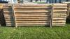 (122) 10FT 3IN CEDAR POSTS - 2