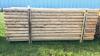 (122) 10FT 3IN CEDAR POSTS - 4