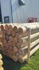 (35) 8FT 7IN CEDAR POSTS - 3