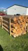 (35) 8FT 7IN CEDAR POSTS - 4
