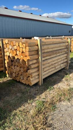(90) 8FT 4IN CEDAR POSTS
