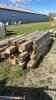 QUANTITY OF USED 6IN X 6IN MOSTLY TREATED LUMBER