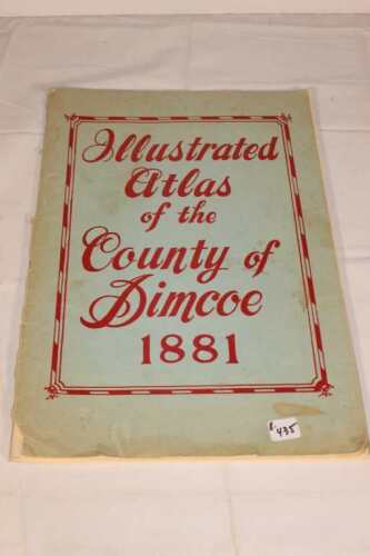 1881 Atlas of County of Simcoe