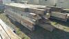 QUANTITY OF USED 6IN X 6IN MOSTLY TREATED LUMBER - 6