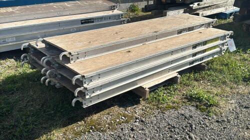 (7) SCAFFOLDING PLANKS, 19IN X 7FT