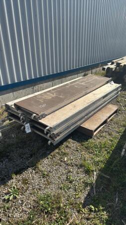 (7) SCAFFOLDING PLANKS, 19IN X 7FT