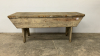 Primitive Wooden Bench - 2