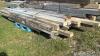 QUANTITY OF USED 4IN X 6IN MOSTLY TREATED LUMBER - 4